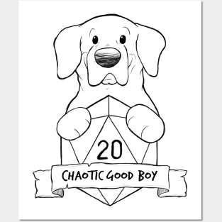 Chaotic Good Boy Posters and Art